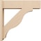 Ekena Millwork 7 1/2-in W x 28-in D x 28-in H Funston Block Rough Cedar Woodgrain TimberThane Outlooker, Primed Tan OUTUR075X28X28FST44RCPR - alternate 5